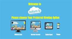 Desktop Screenshot of adamb.co.uk